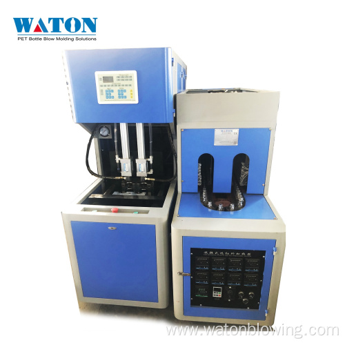 Pet water bottle extrusion blow molding machine